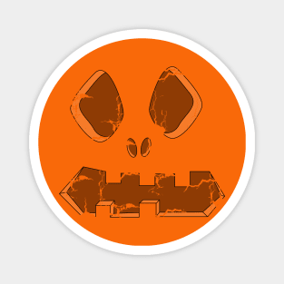 Pumpkin Head - Skeleton Magnet